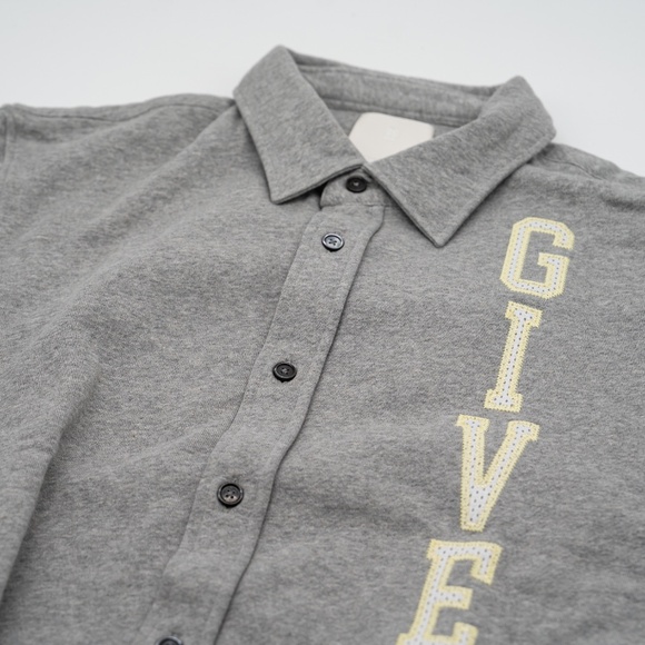 size 39 Givenchy College Shirt Grey Melange - Picture 3 of 7